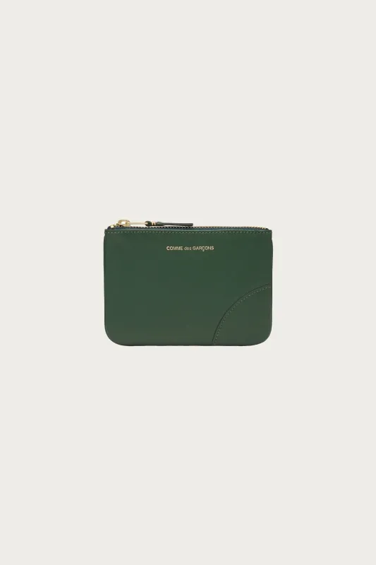Zip Wallet - Bottle Green made by Comme des Garcons