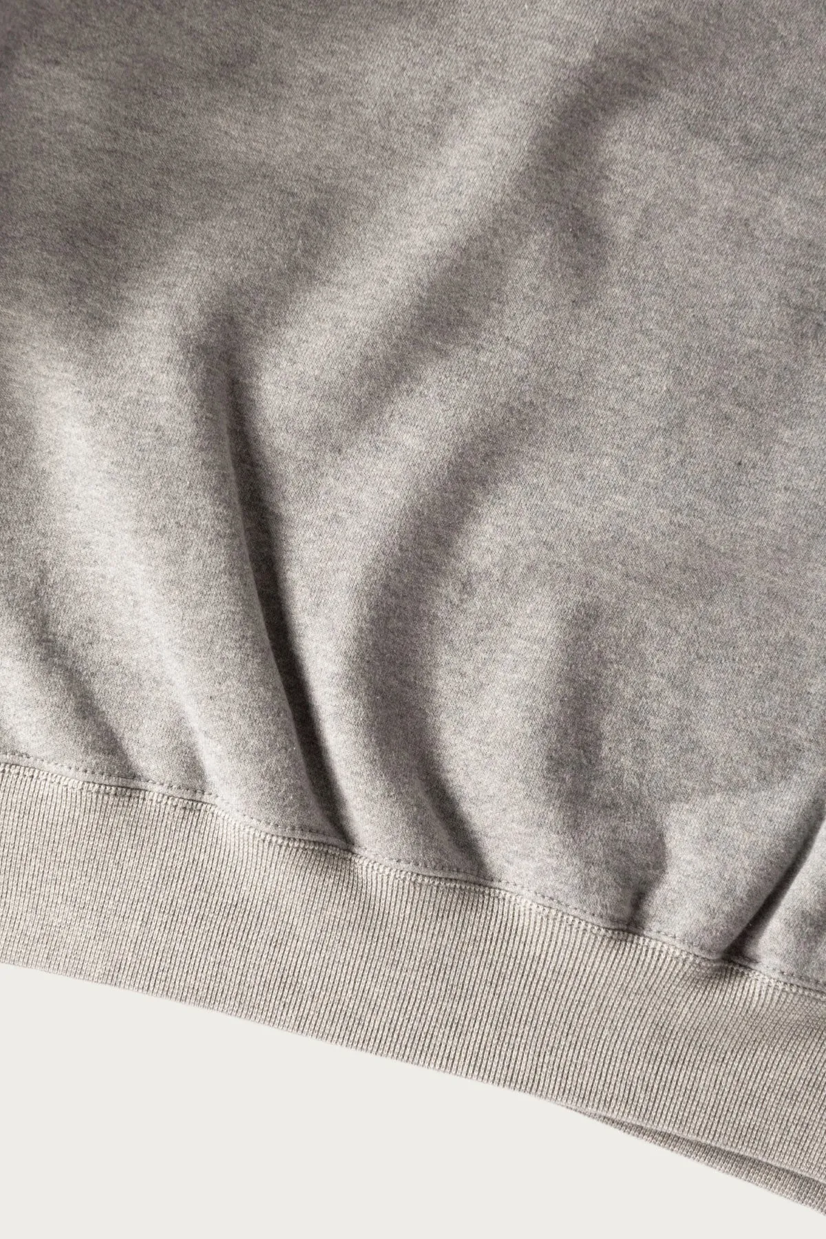 Relax Fit Densely Knit Sweat Shirt - Heather Grey sold by Canoe Club product image thumbnail 3