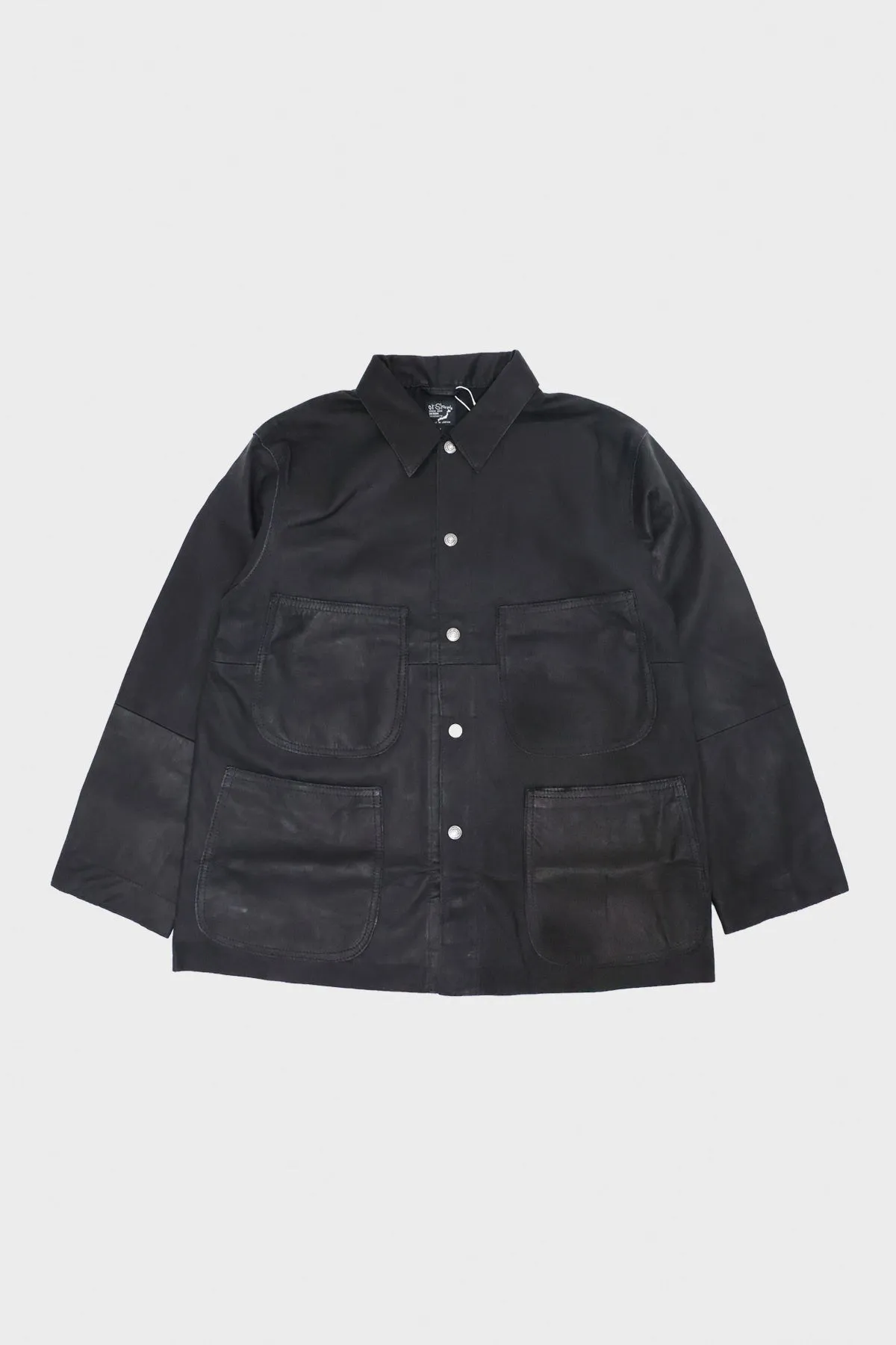 Leather Utility Coverall - Black sold by Canoe Club