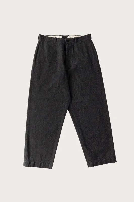 Chambray Work Pants - Black made by Herill