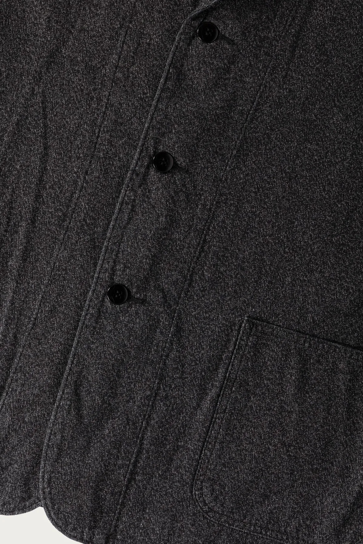 Chambray Work Jacket - Black sold by Canoe Club product image thumbnail 3