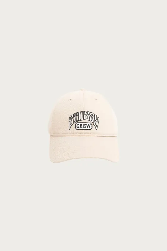 LP Crew Strapback - Sand made by Stussy
