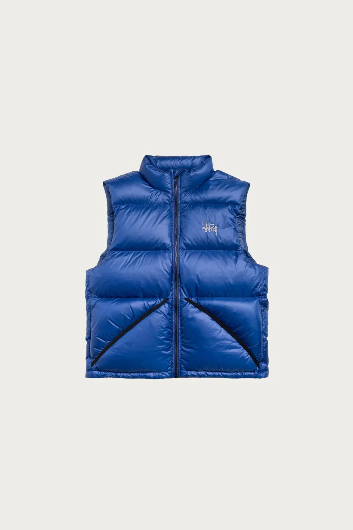 Micro Ripstop Down Vest - Royal sold by Canoe Club