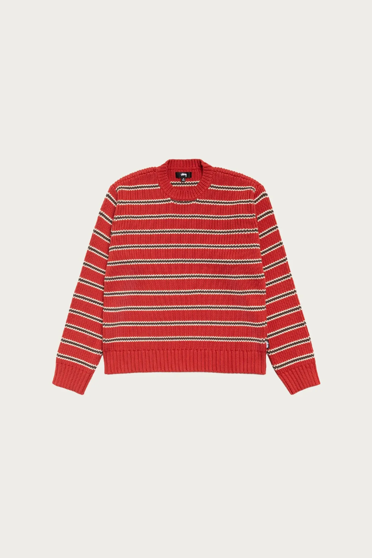 Stripe Crew - Brick sold by Canoe Club