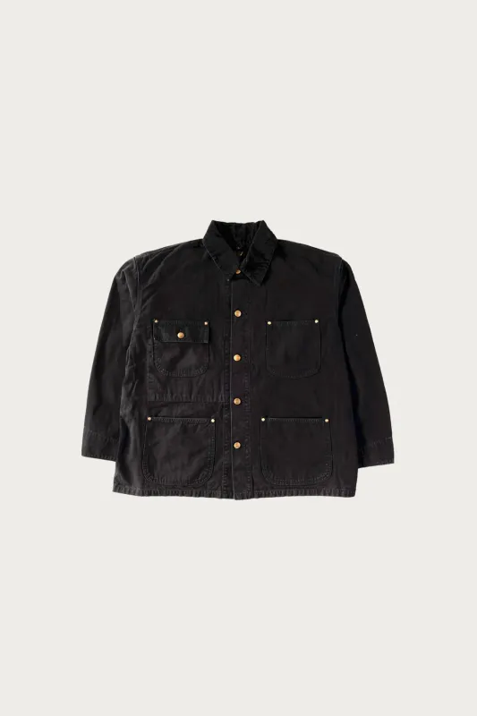 Relax Fit Oxford Coverall - Black made by orSlow