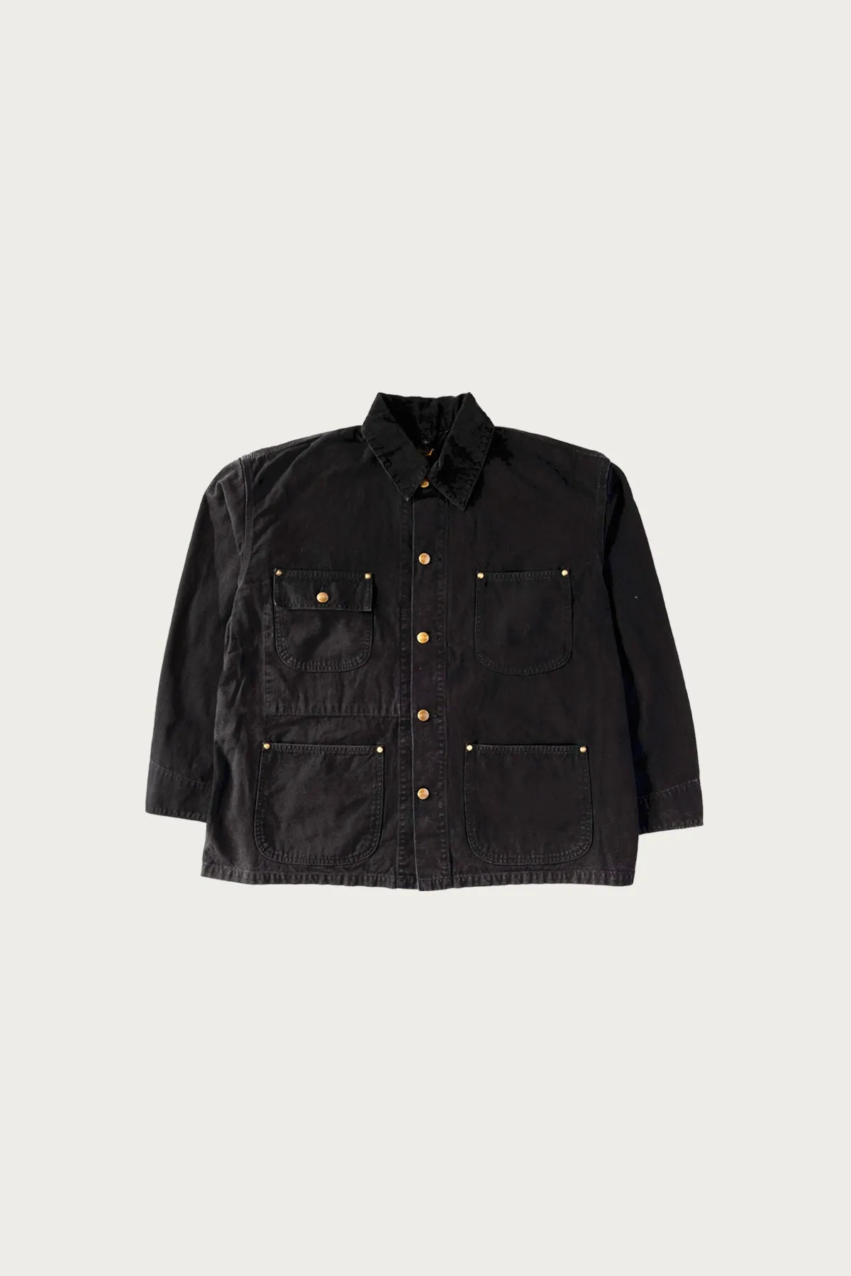 Relax Fit Oxford Coverall - Black sold by Canoe Club
