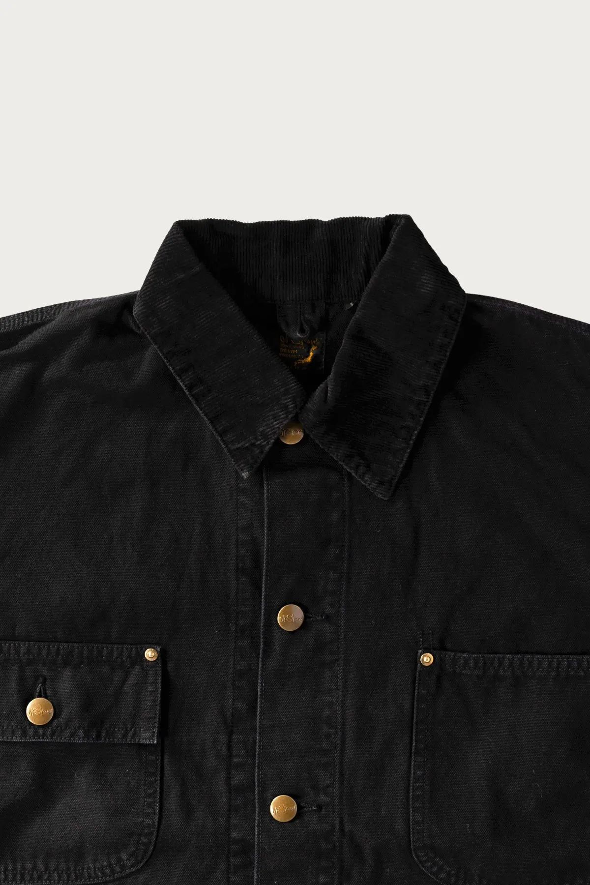 Relax Fit Oxford Coverall - Black sold by Canoe Club product image thumbnail 2