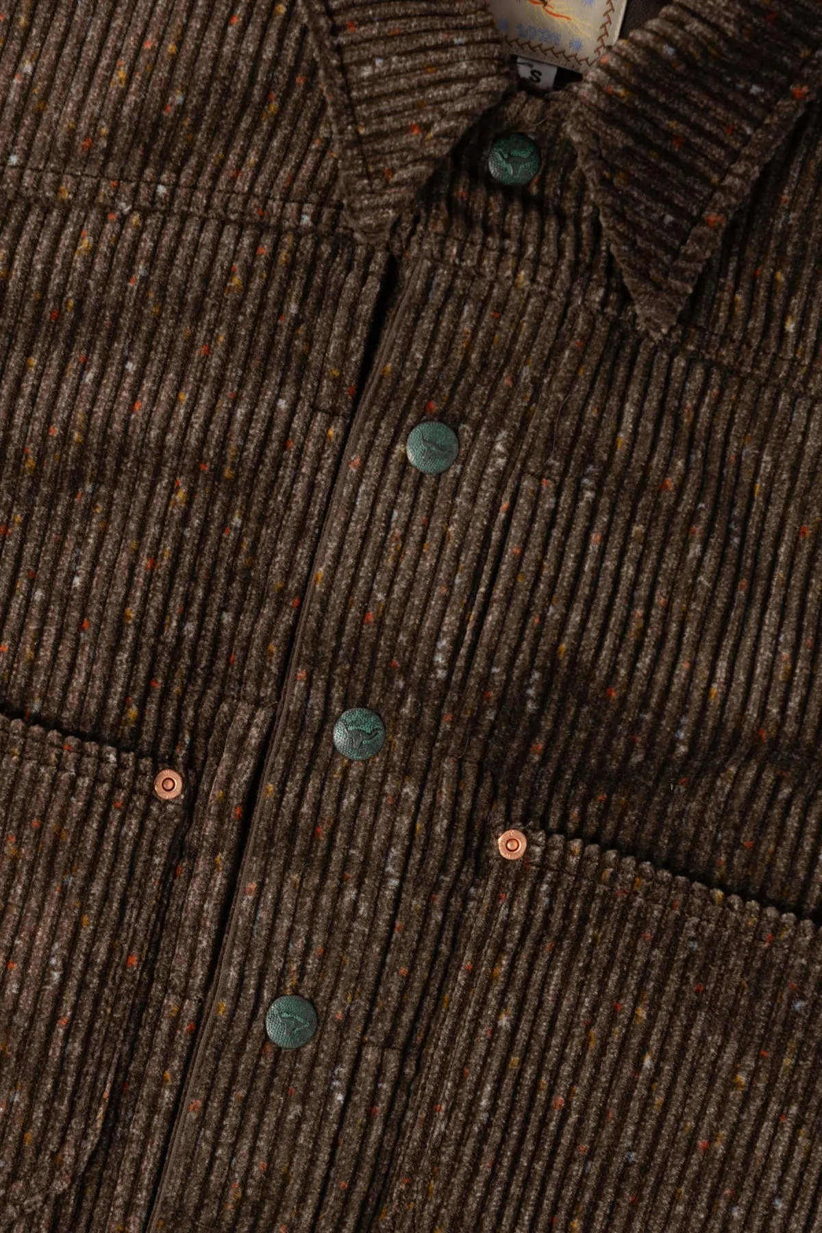 Donegal Corduroy Ranch Jacket - Rustic Brown sold by Canoe Club product image thumbnail 3