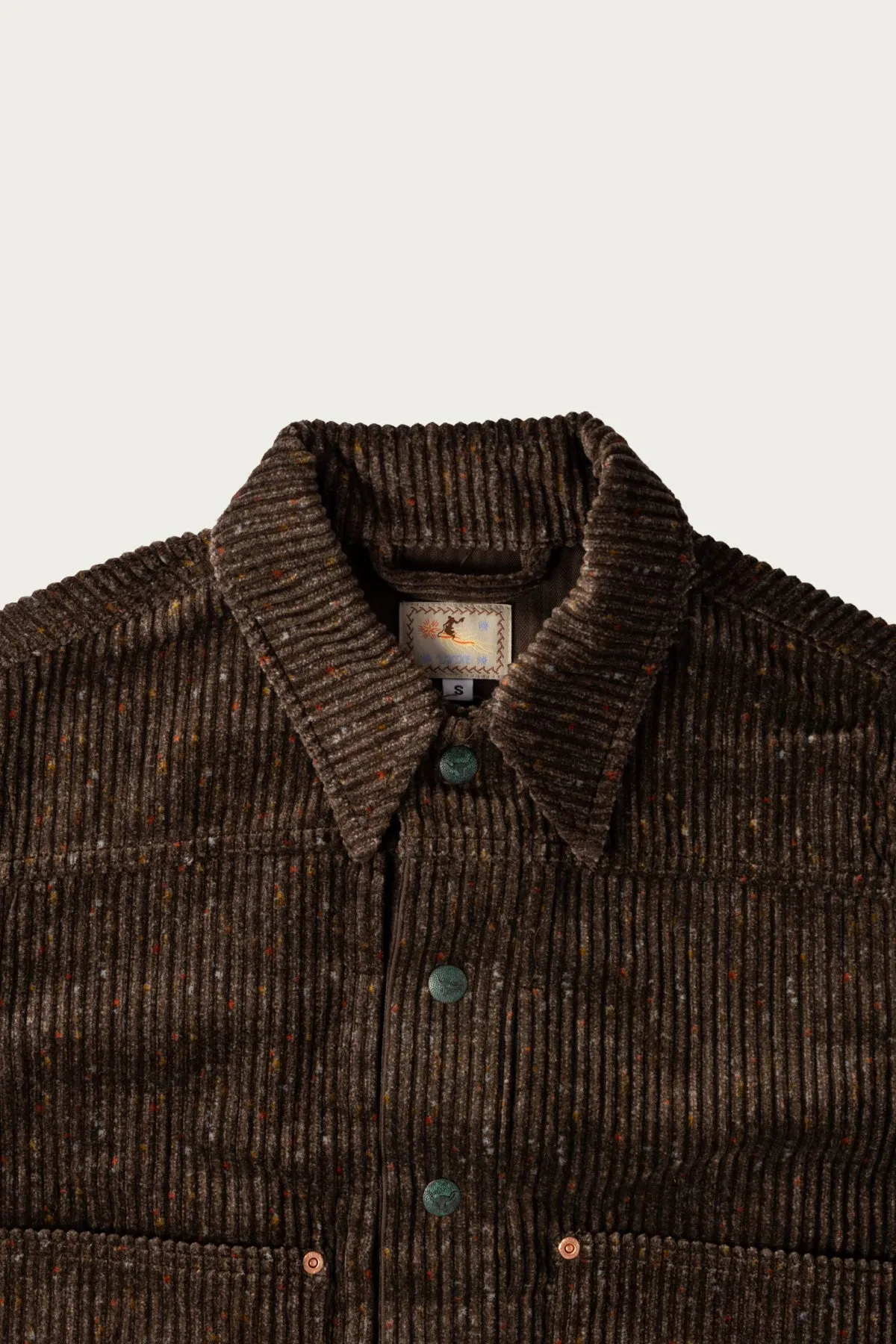 Donegal Corduroy Ranch Jacket - Rustic Brown sold by Canoe Club product image thumbnail 2