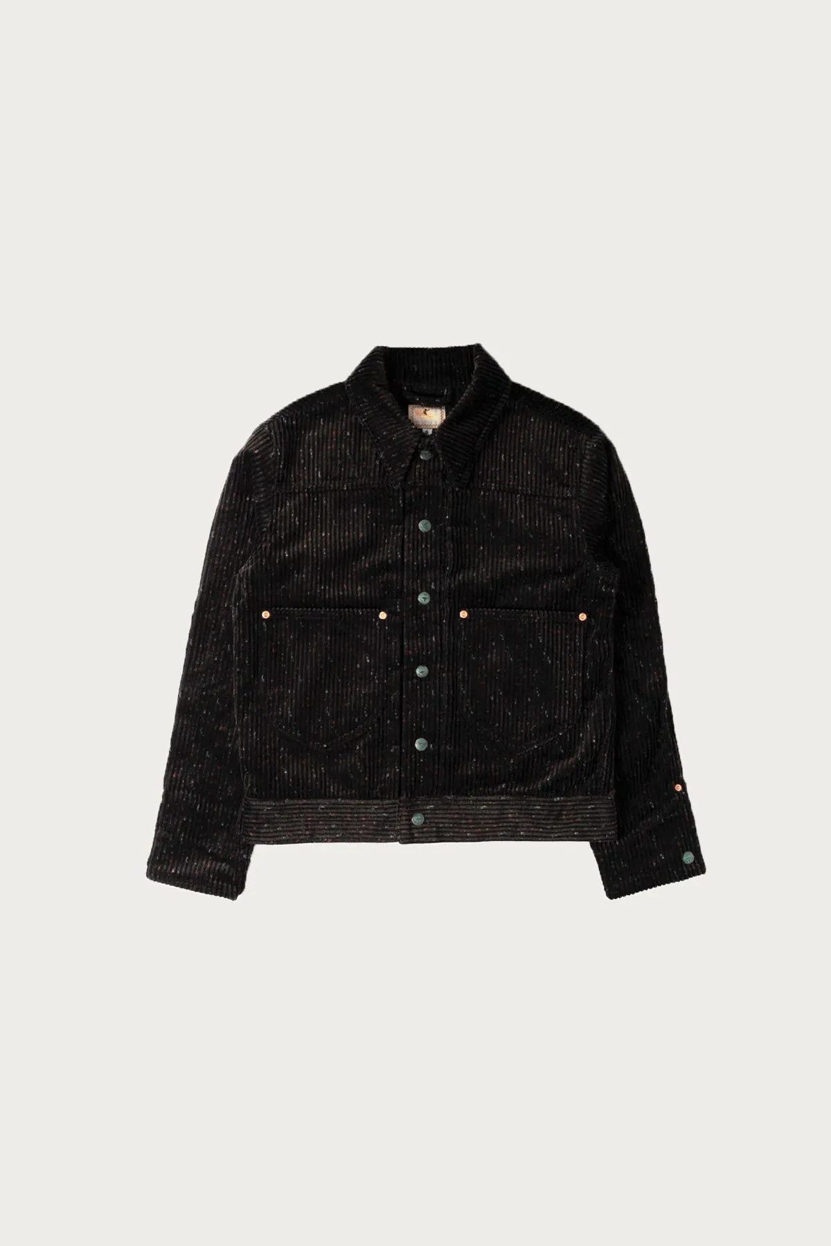 Donegal Corduroy Ranch Jacket - Night Sky sold by Canoe Club