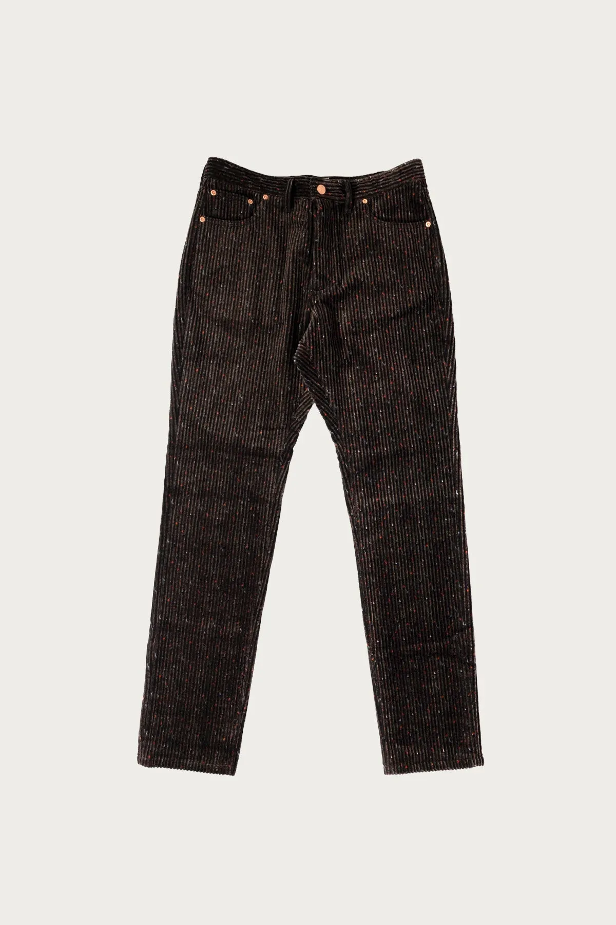 Donegal Corduroy 5 Pocket Pants - Night Sky sold by Canoe Club