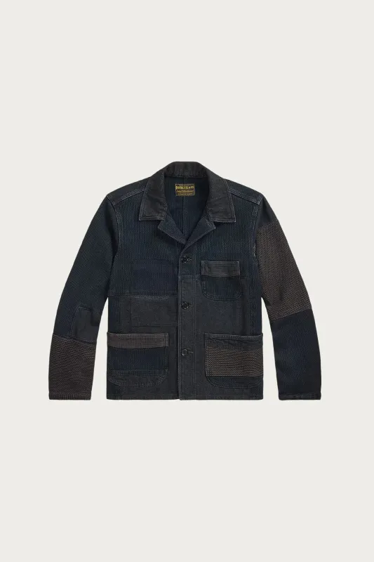 Limited-Edition Indigo Patchwork Jacket - Indigo made by RRL