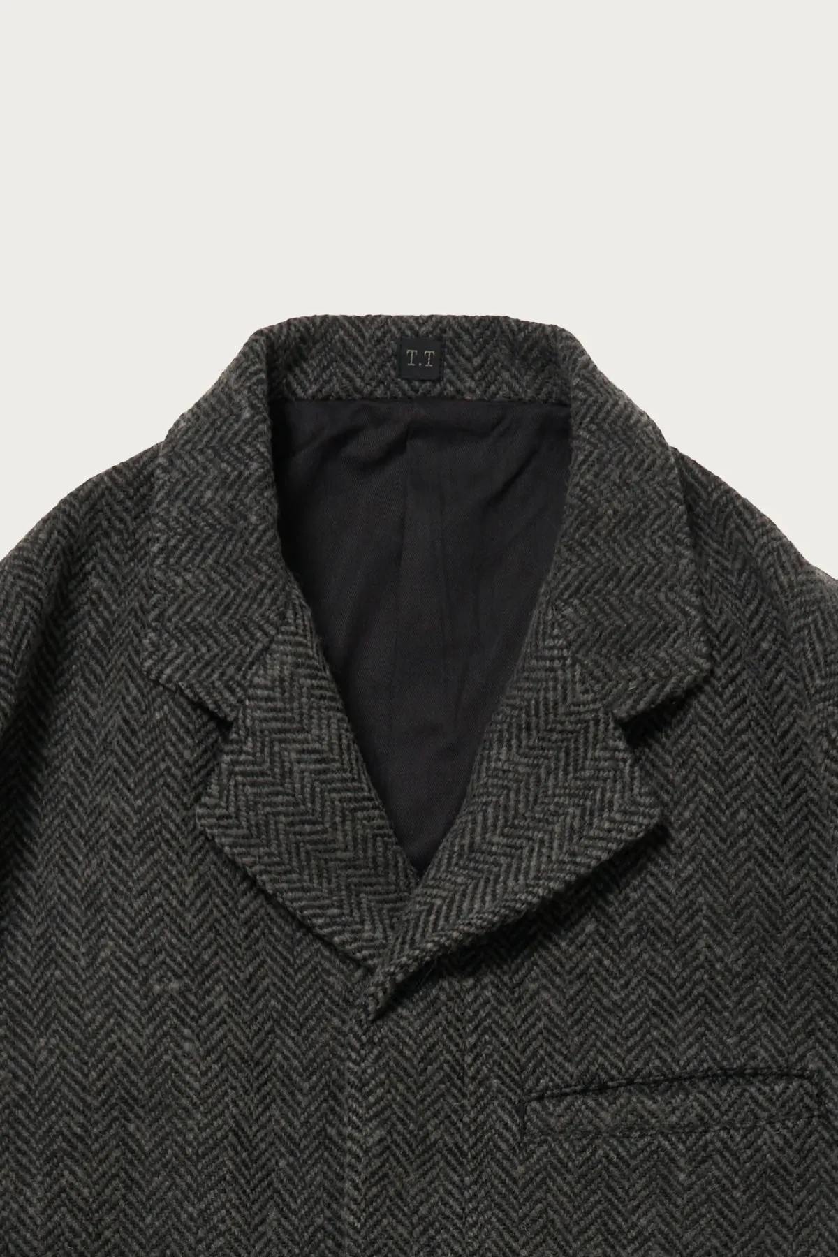 Lot. 405 Atelier Coat - Sumi Dyed Black sold by Canoe Club product image thumbnail 3