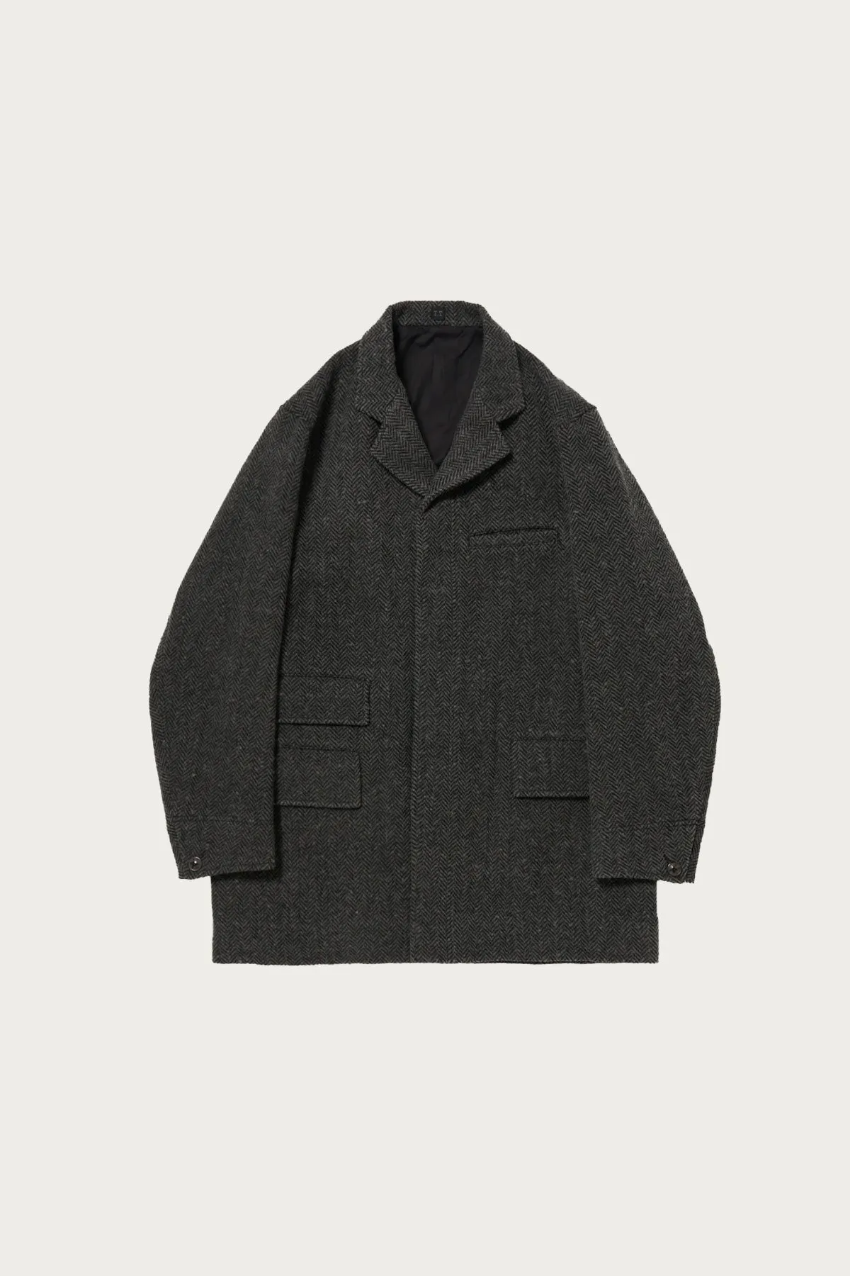 Lot. 405 Atelier Coat - Sumi Dyed Black sold by Canoe Club