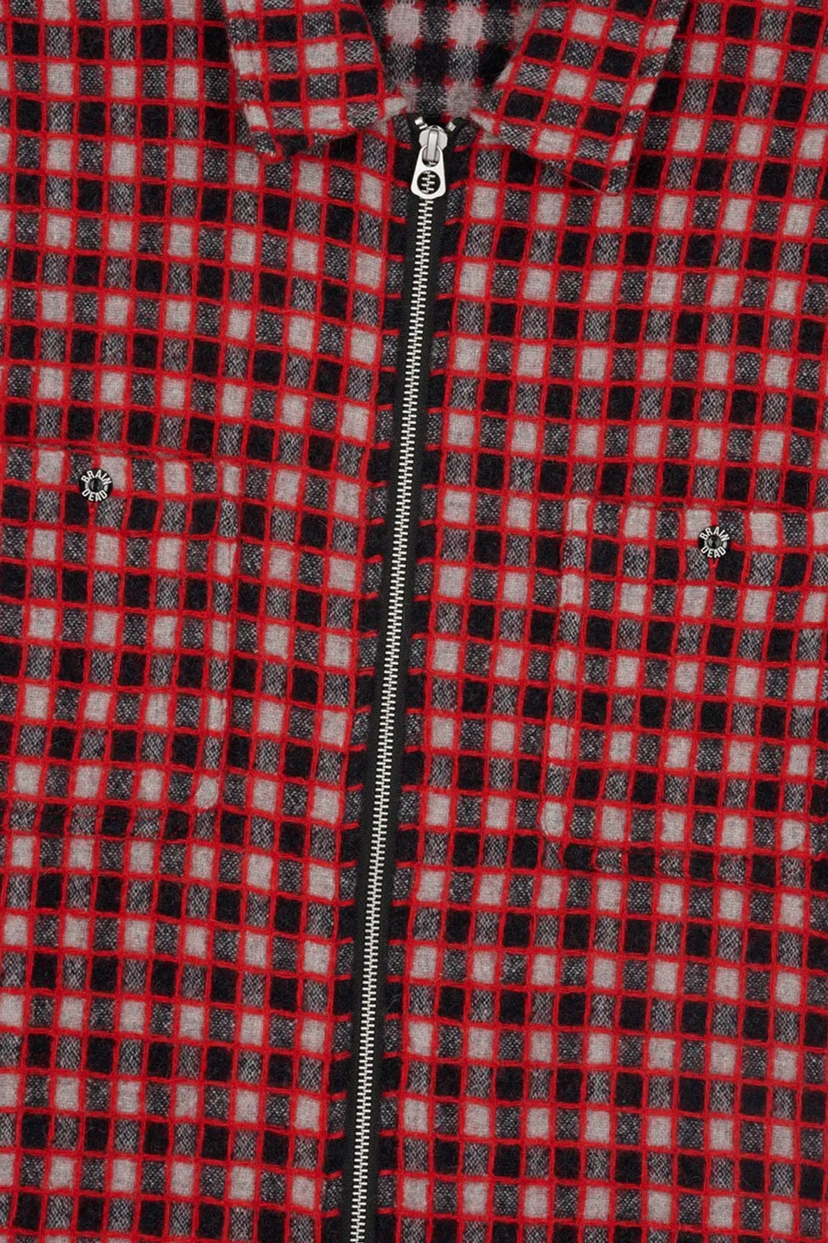 Check Mate Flannel Zip Shirt - Black/Multi sold by Canoe Club product image thumbnail 3