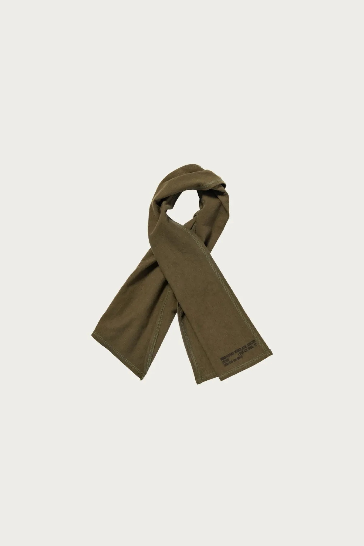 Neckerchief, Man's, Knitted - Olive sold by Canoe Club product image thumbnail 2
