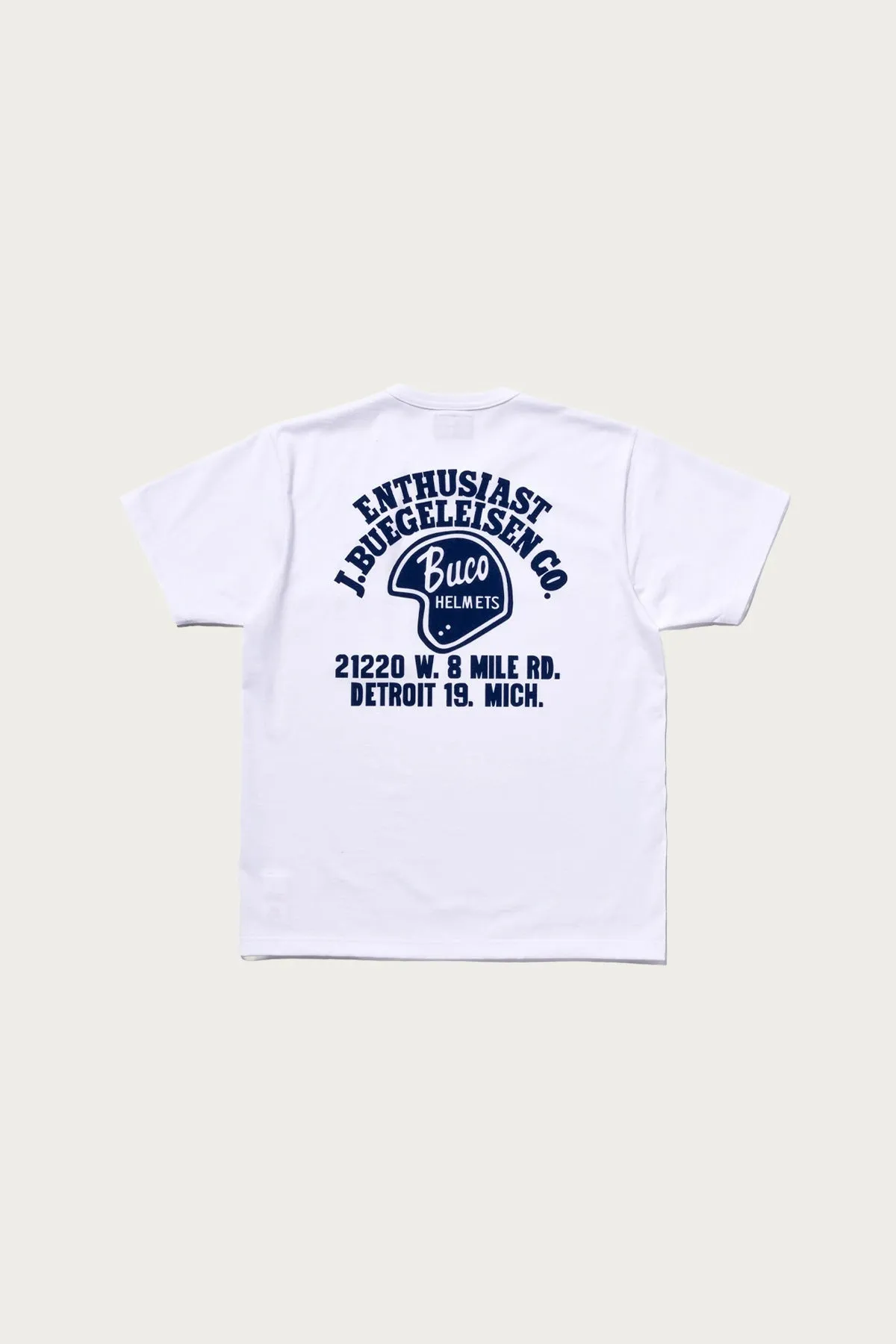 Buco Tee/Enthusiast - White sold by Canoe Club product image thumbnail 2
