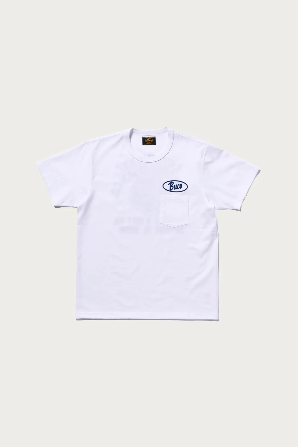 Buco Tee/Enthusiast - White sold by Canoe Club