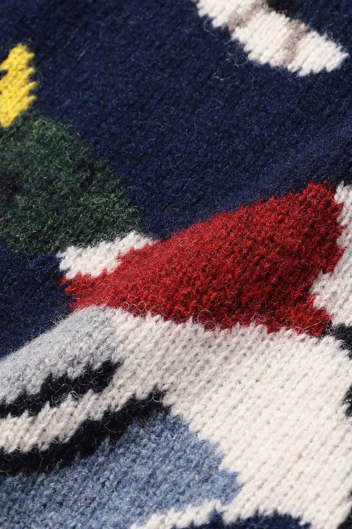 Crew Intarsia Duck Pattern - Navy sold by Canoe Club product image thumbnail 3