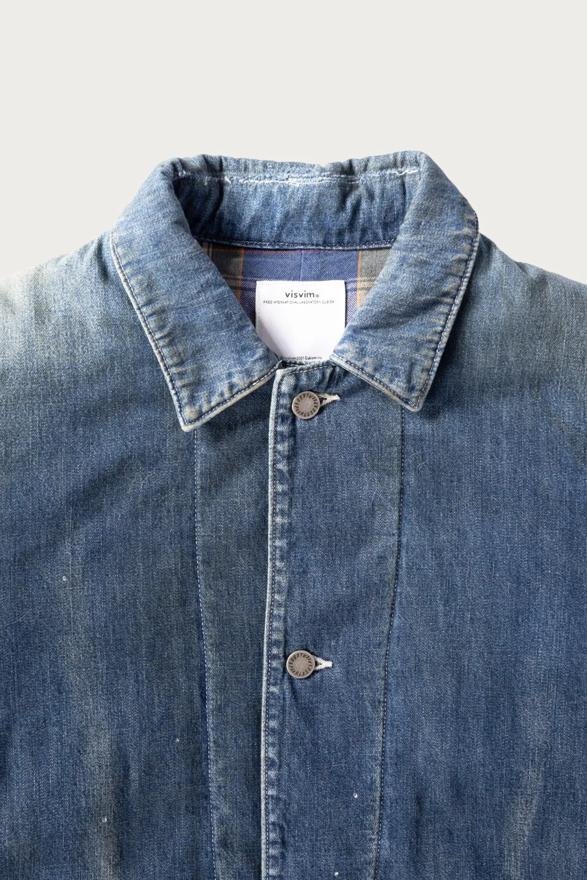 SS Coverall Down DMGD - Indigo sold by Canoe Club product image thumbnail 2