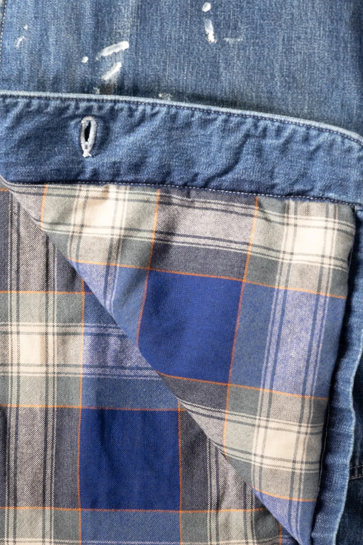 SS Coverall Down DMGD - Indigo sold by Canoe Club product image thumbnail 4