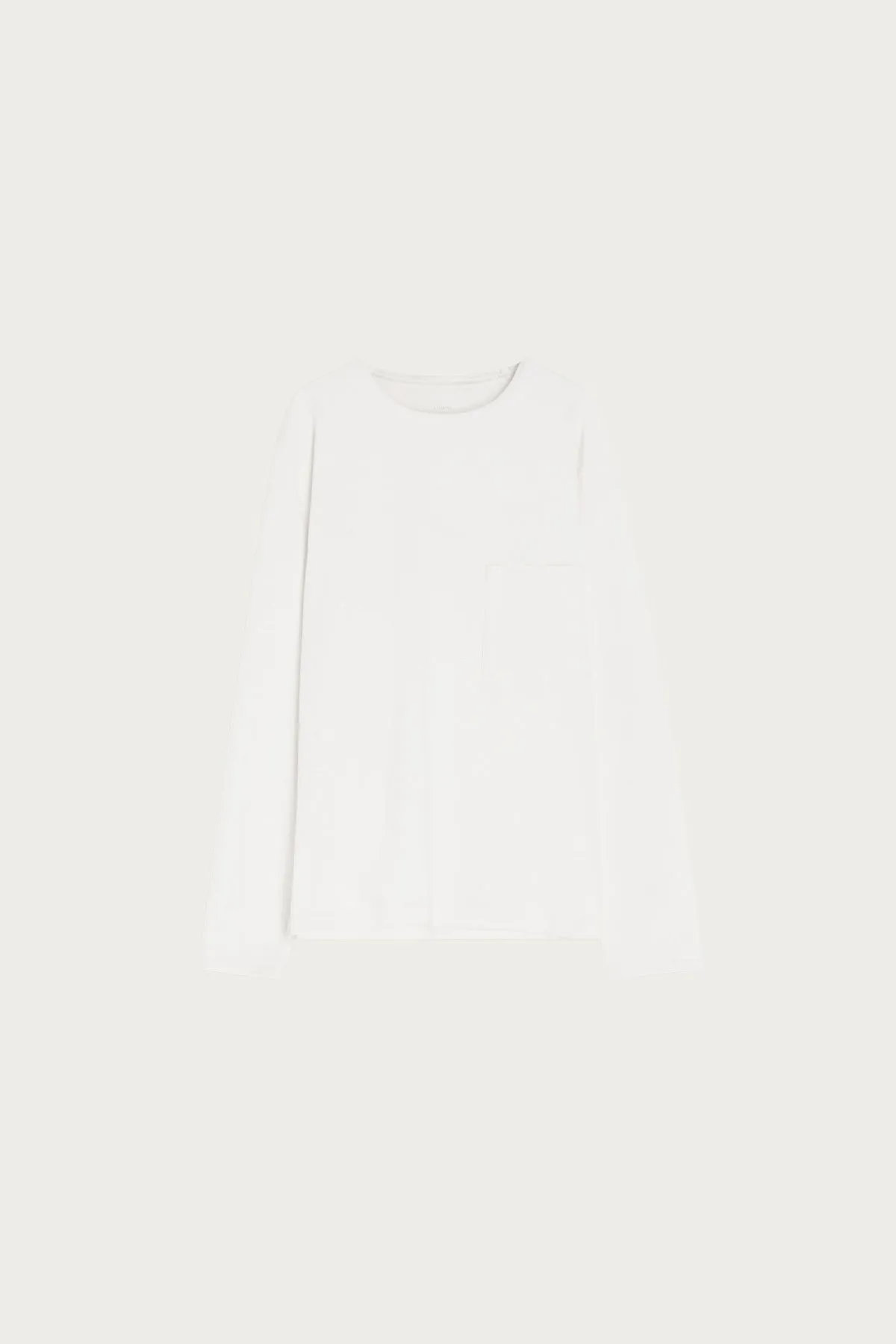 Long Sleeve T-Shirt - Light Cream sold by Canoe Club