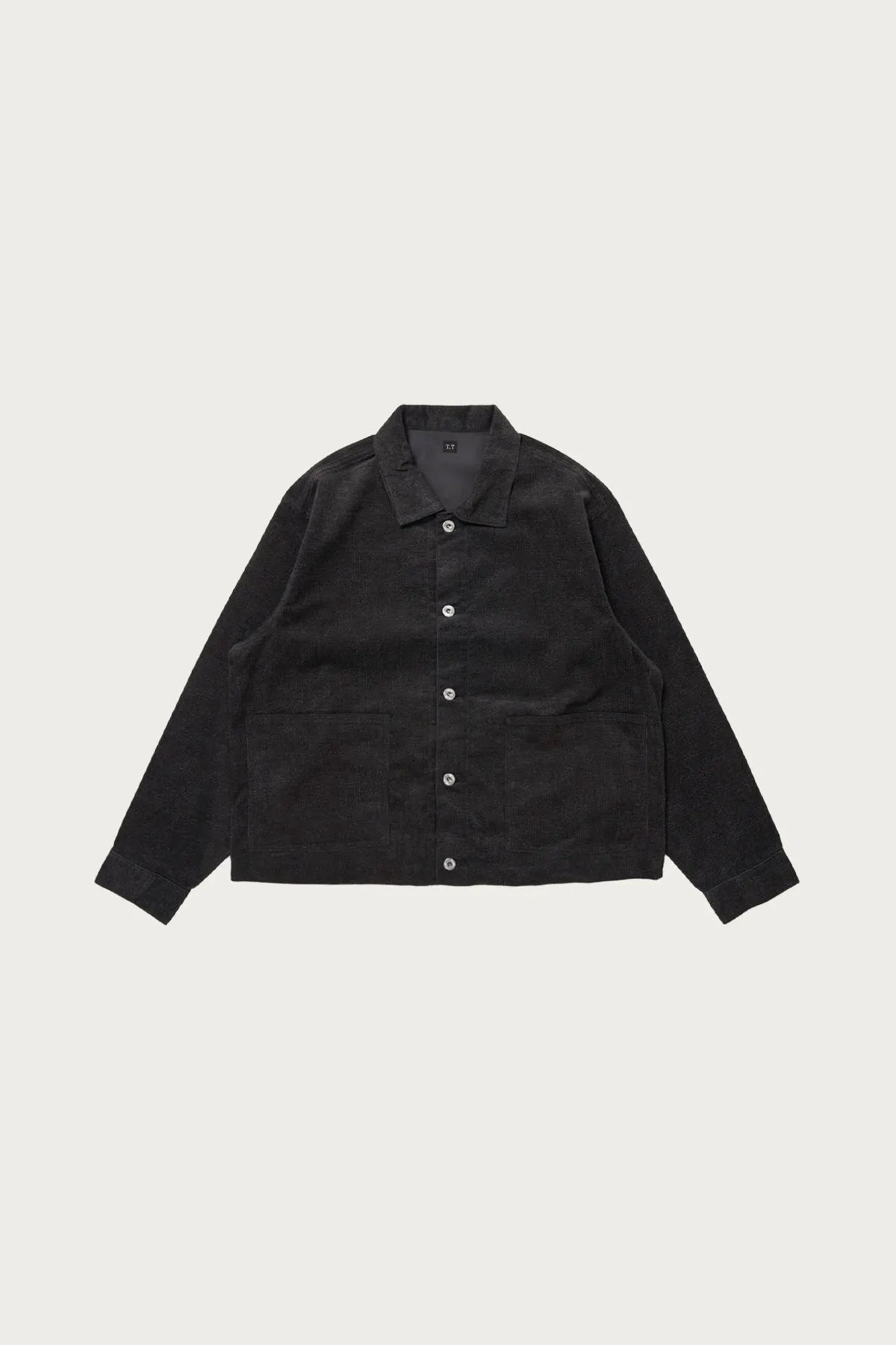 Lot. 303 Coverall Jacket - Melange Charcoal sold by Canoe Club