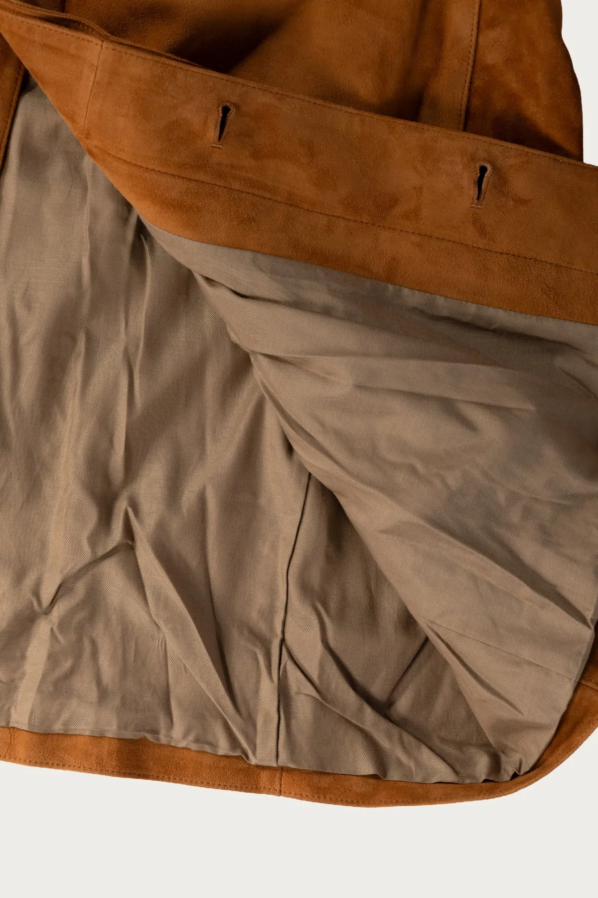 Goatsuede Jacket - Brown sold by Canoe Club product image thumbnail 4