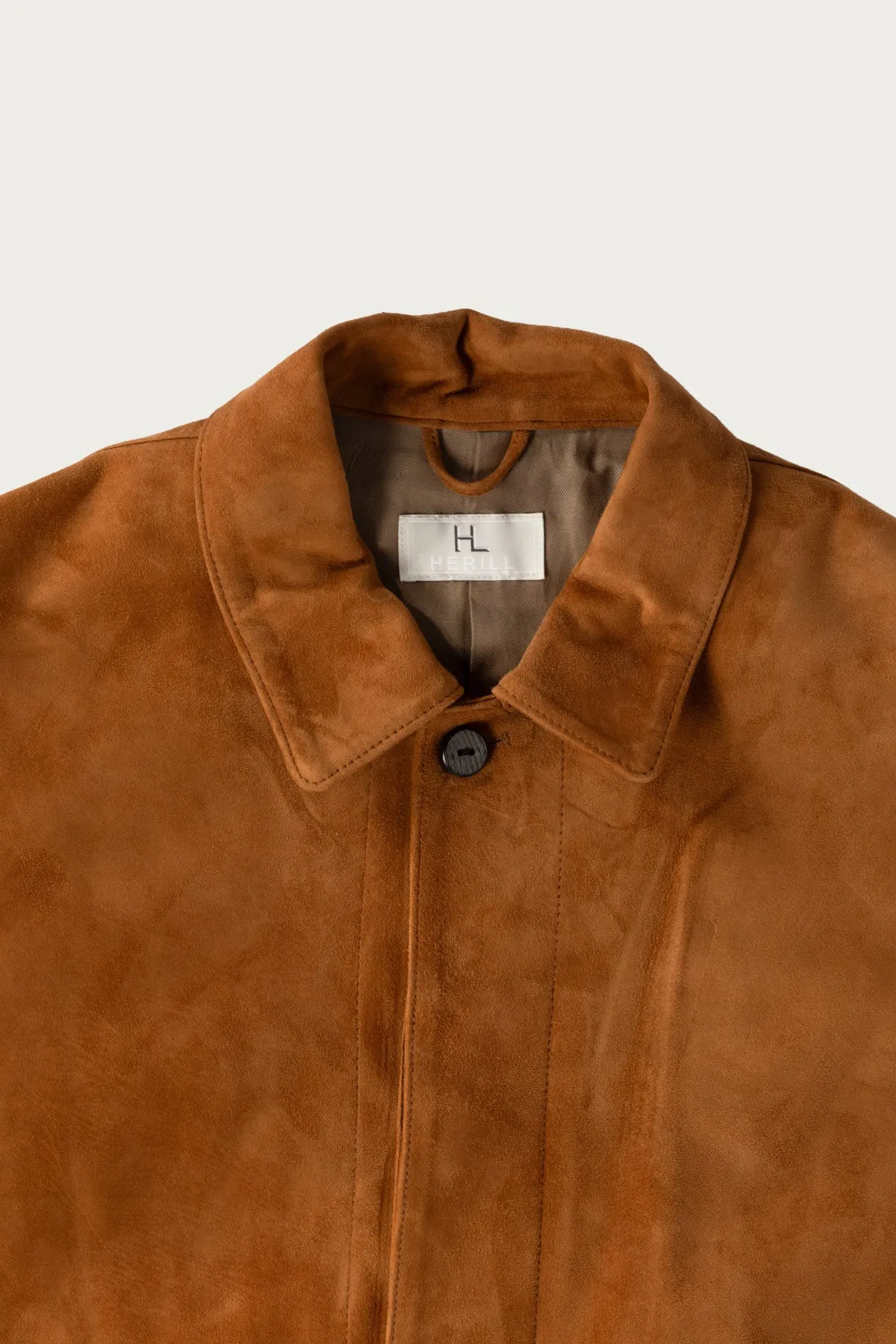 Goatsuede Jacket - Brown sold by Canoe Club product image thumbnail 2