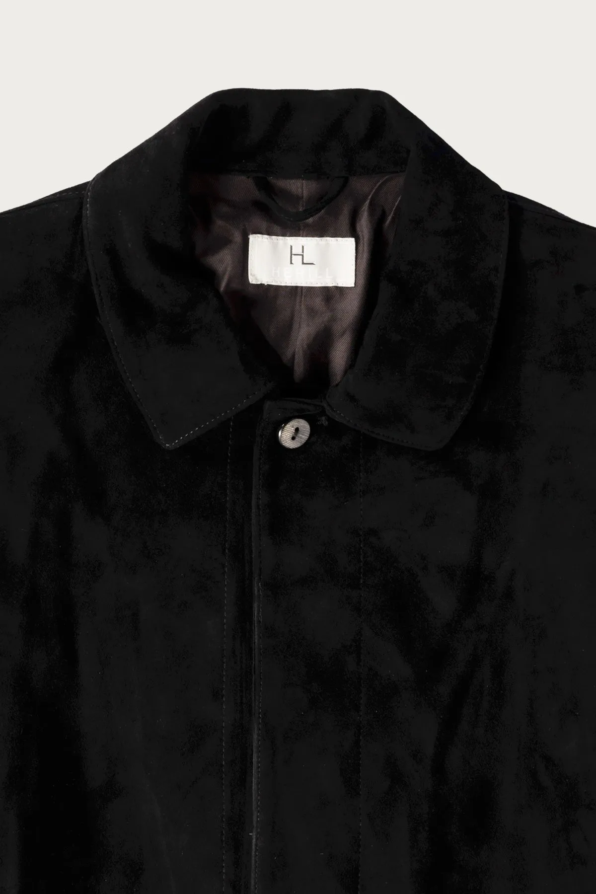 Goatsuede Jacket - Black sold by Canoe Club product image thumbnail 2