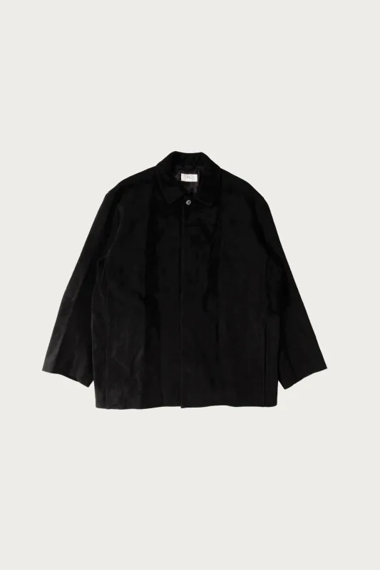 Goatsuede Jacket - Black made by Herill