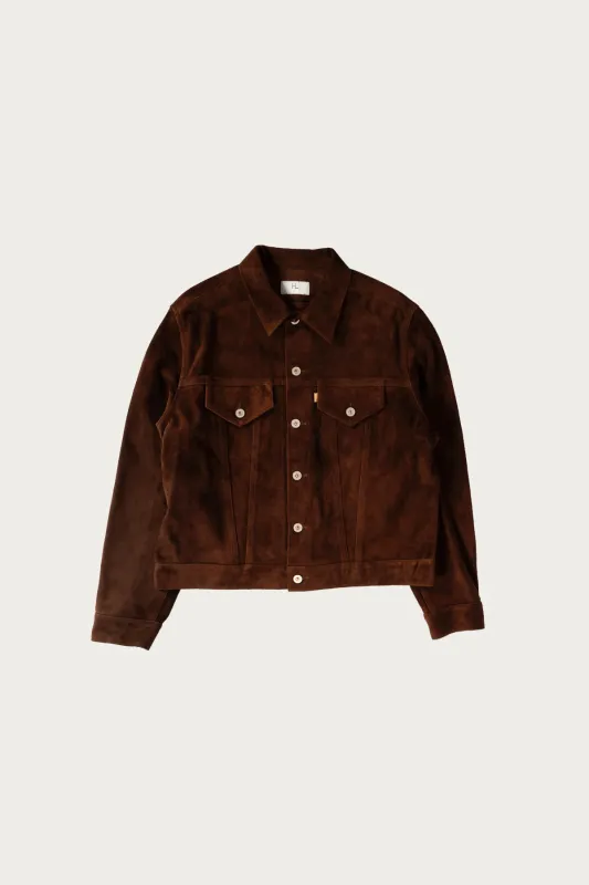 Lambsuede Jacket - Brown made by Herill