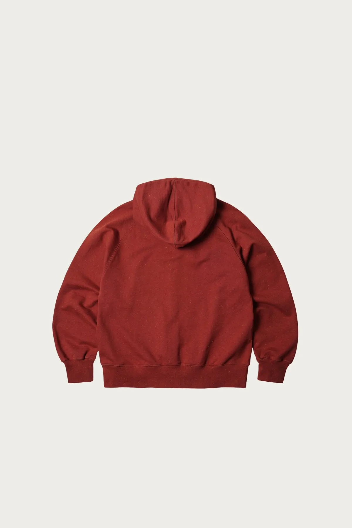 OG Bocaci Heavyweight Hood Zipup Parka - Brick sold by Canoe Club product image thumbnail 2