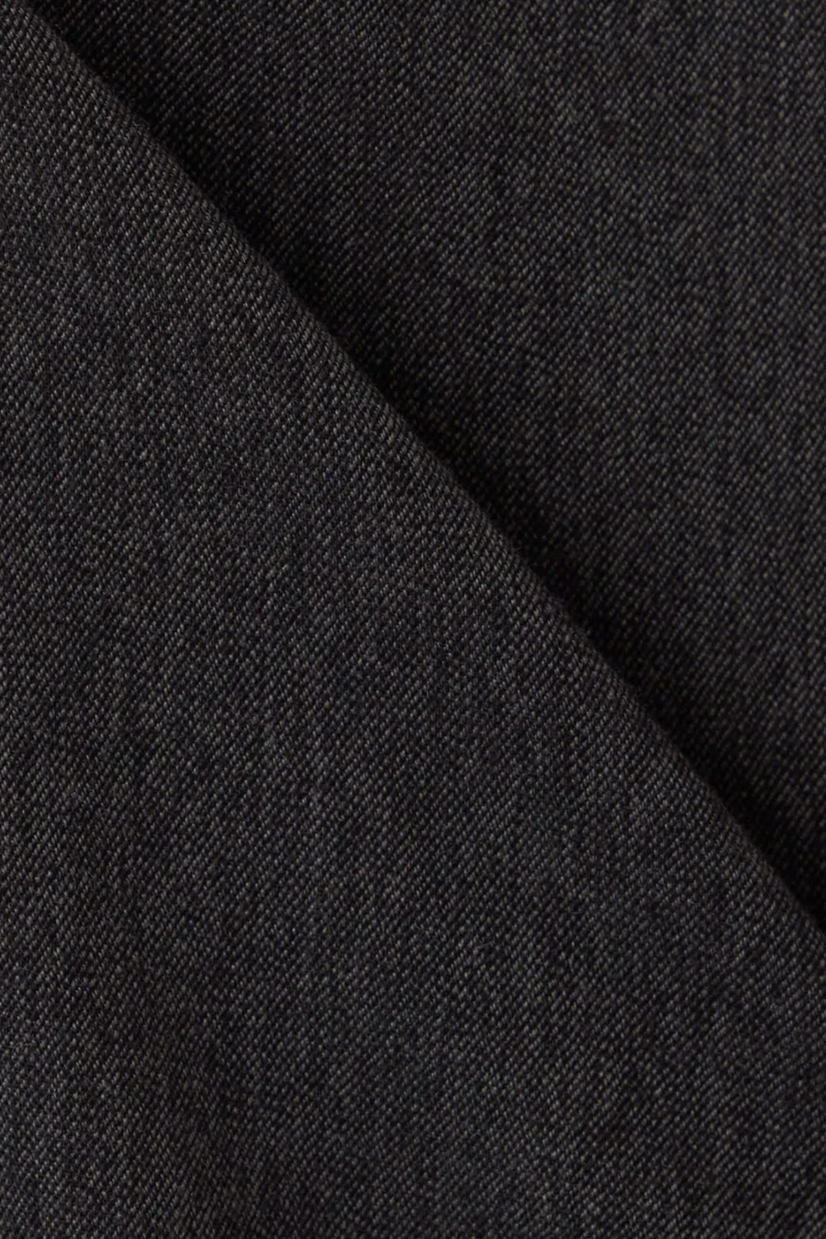 Wool Gabardine Pleat Pants - Charcoal sold by Canoe Club product image thumbnail 2
