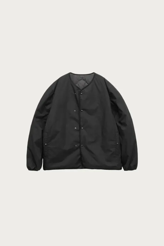 Reversible Down Cardigan - Black made by Nanamica