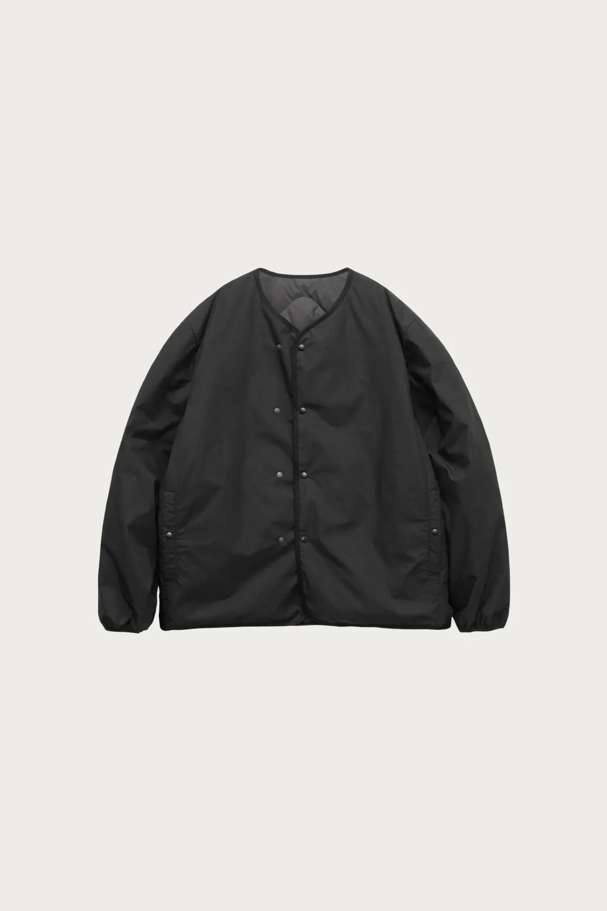 Reversible Down Cardigan - Black sold by Canoe Club