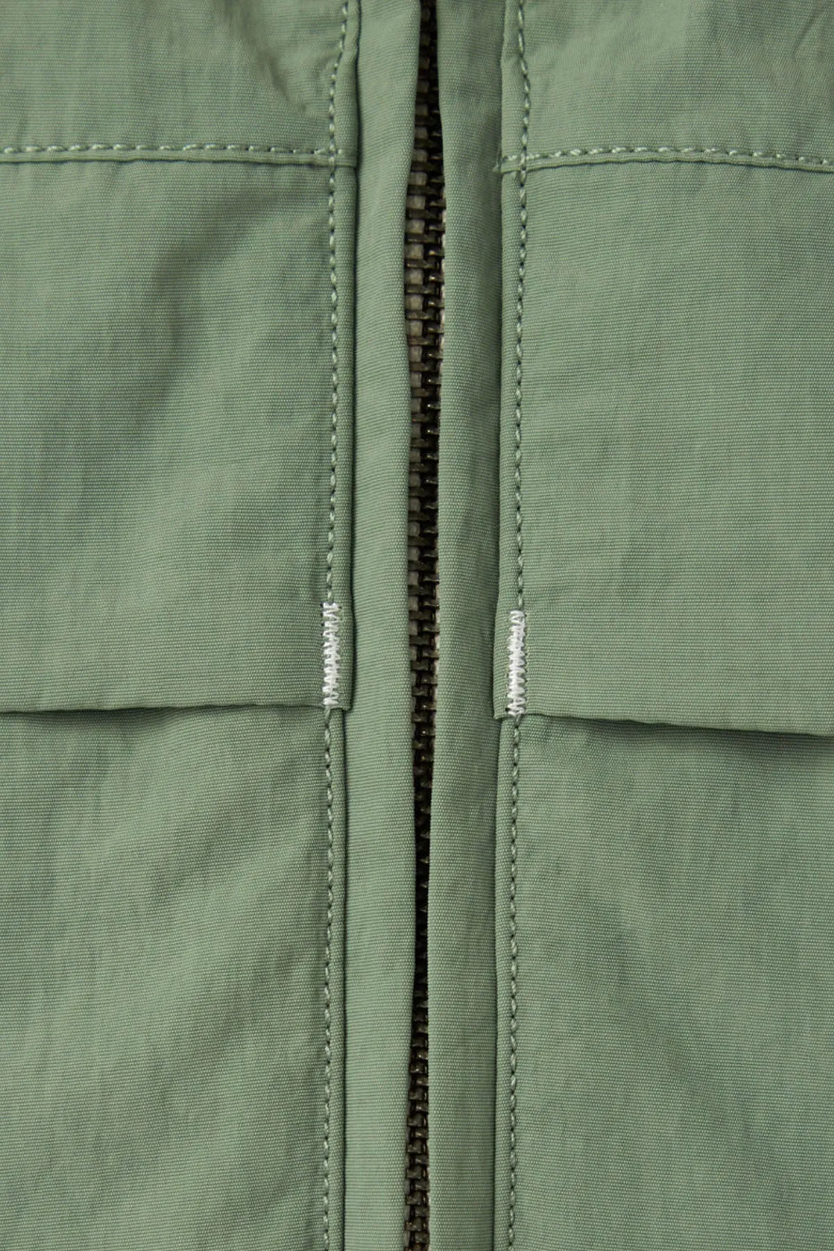 Hooded Jacket - Fade Green sold by Canoe Club product image thumbnail 2