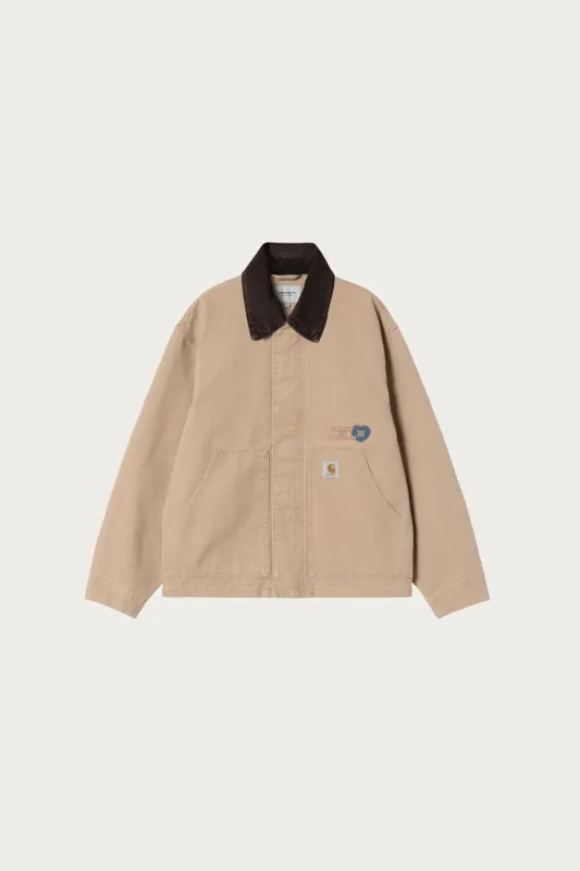 OG Arcan Graphic Jacket - Dusty Hamilton Brown/Tobacco made by Carhartt