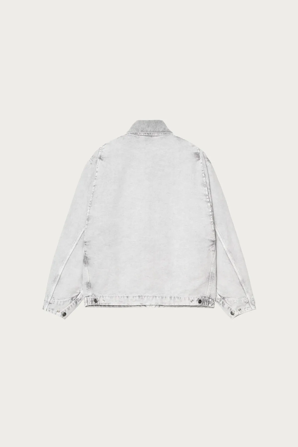 Chalk Wash OG Detroit Jacket - Black/Black sold by Canoe Club product image thumbnail 2