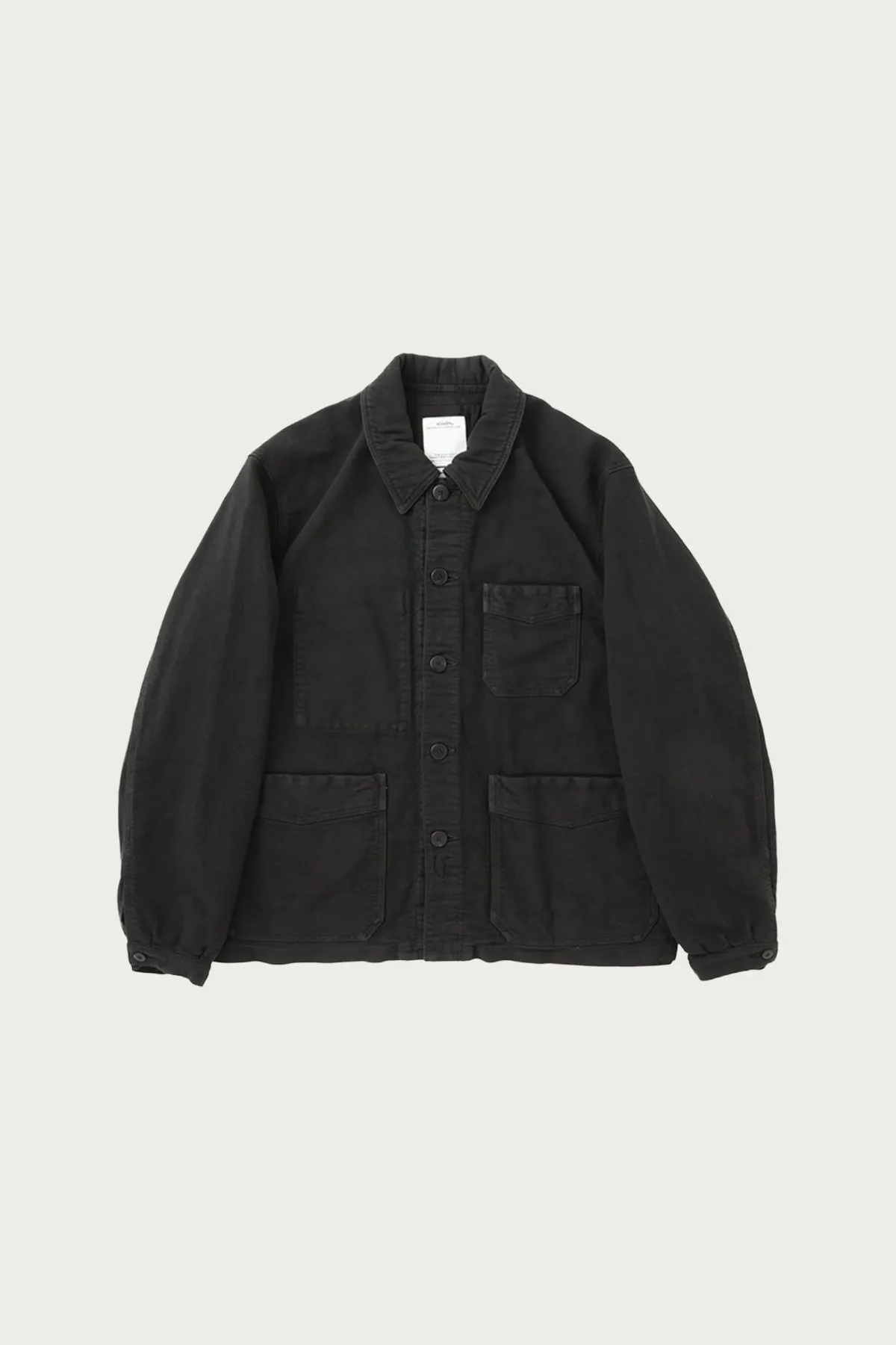 Travail Coverall Moleskin DMGD - Black sold by Canoe Club