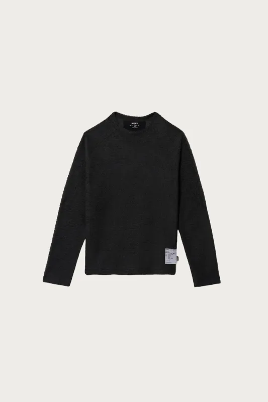 FuzzFleece AD Long Tee - Phantom sold by Canoe Club