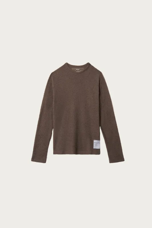 FuzzFleece AD Long Tee - Falcon sold by Canoe Club