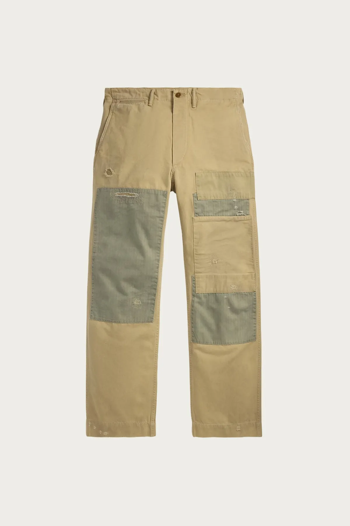 Repaired Chino Field Pant - New Military Khaki w/ Repairs sold by Canoe Club