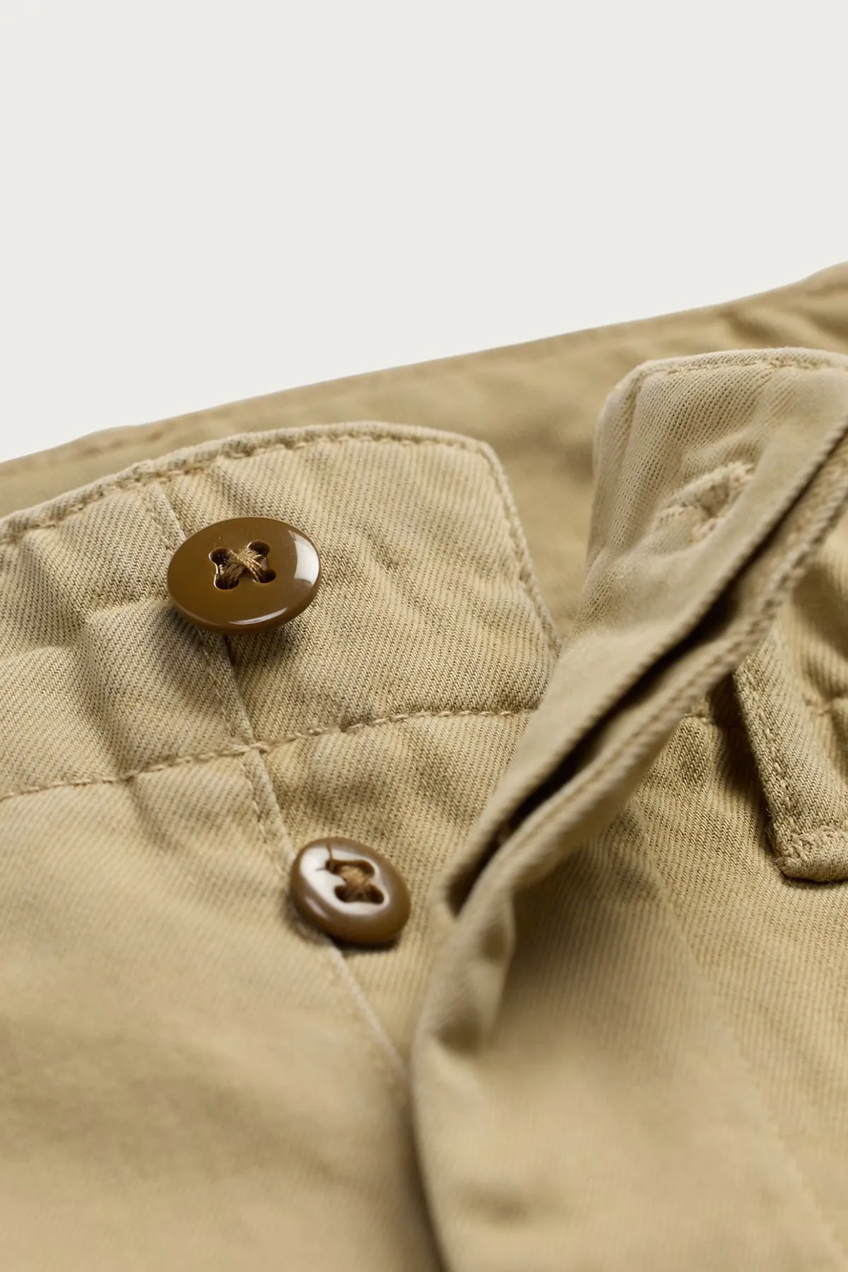 Repaired Chino Field Pant - New Military Khaki w/ Repairs sold by Canoe Club product image thumbnail 3