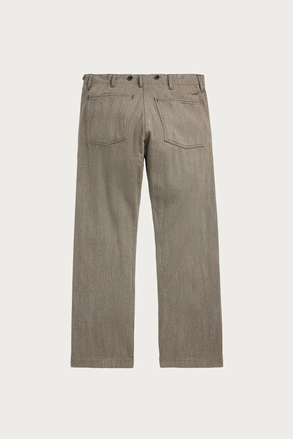 Distressed Herringbone Twill Field Pant - Faded Grey sold by Canoe Club product image thumbnail 2
