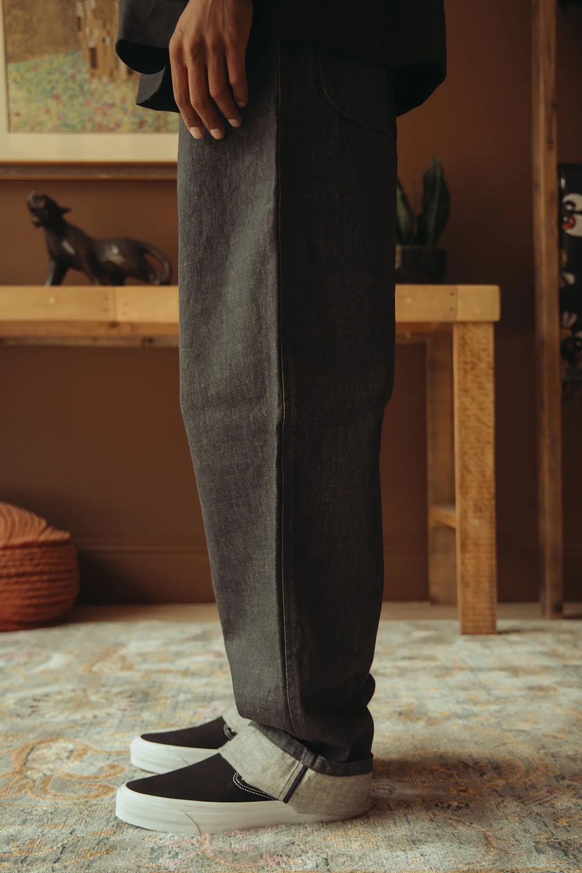5pkt Jean - Grey 12oz One Wash Denim sold by Canoe Club product image thumbnail 3
