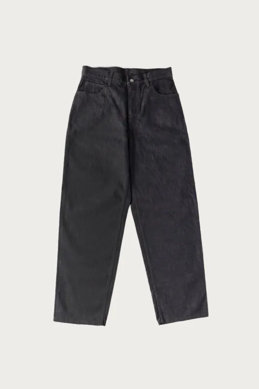 5pkt Jean - Grey 12oz One Wash Denim made by James Coward