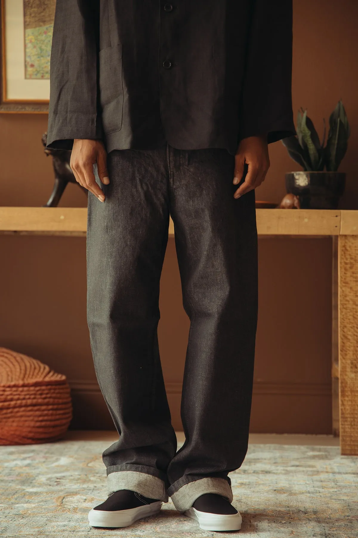5pkt Jean - Grey 12oz One Wash Denim sold by Canoe Club product image thumbnail 2
