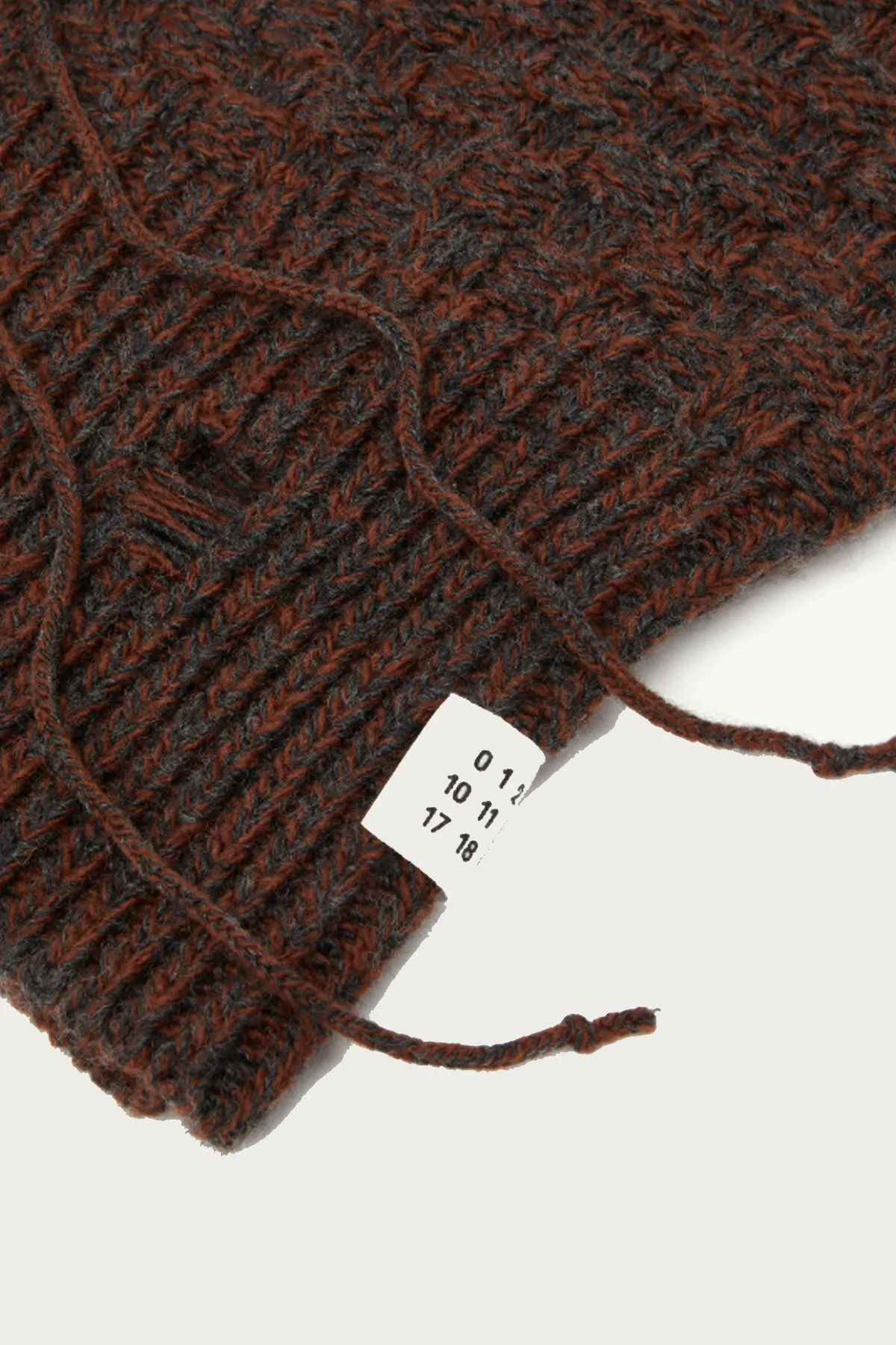 Patterned Balaclava - Grey/Orange sold by Canoe Club product image thumbnail 2