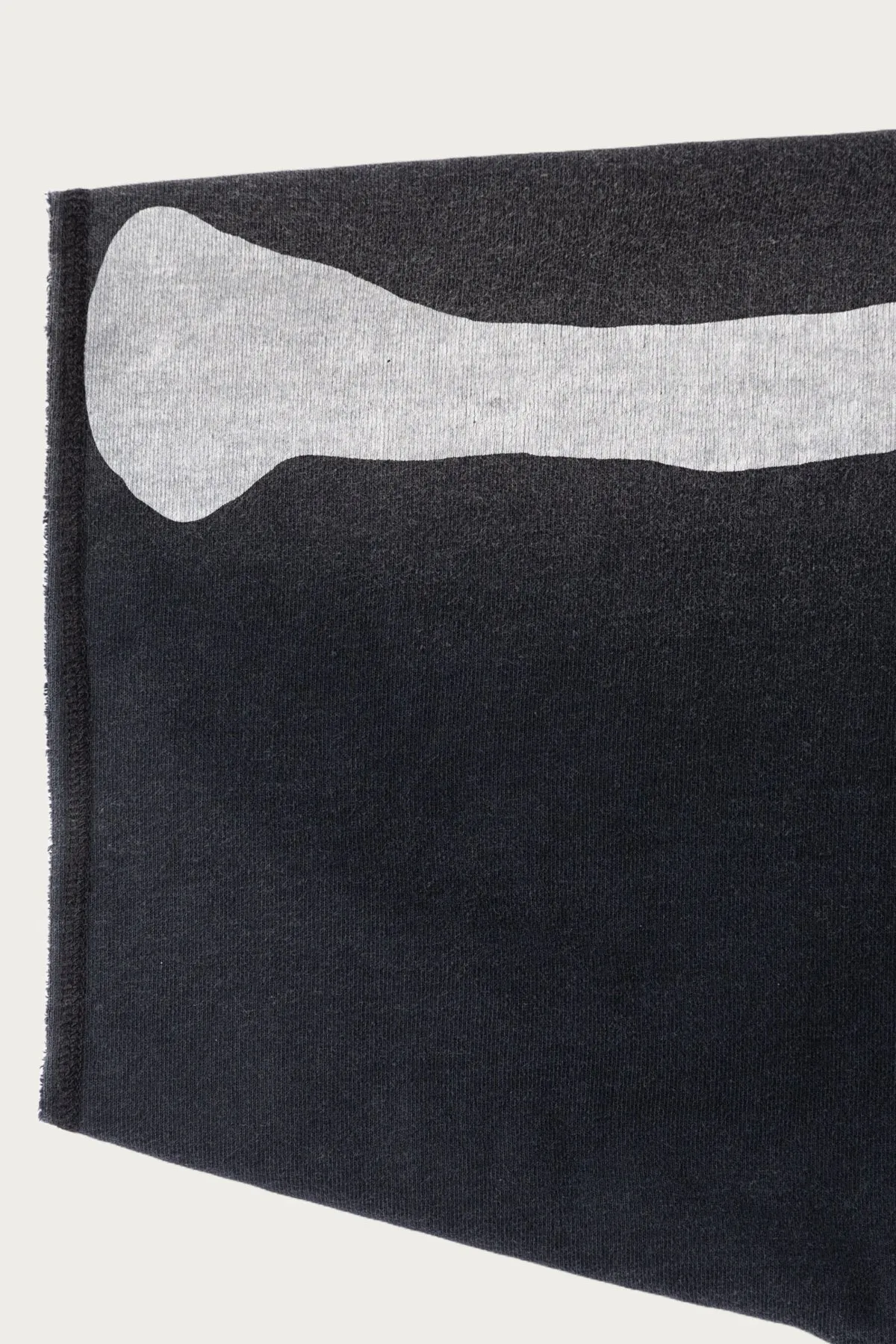 SWT Knit DEVIL Hoodie Blouson (BONE) - Black sold by Canoe Club product image thumbnail 4